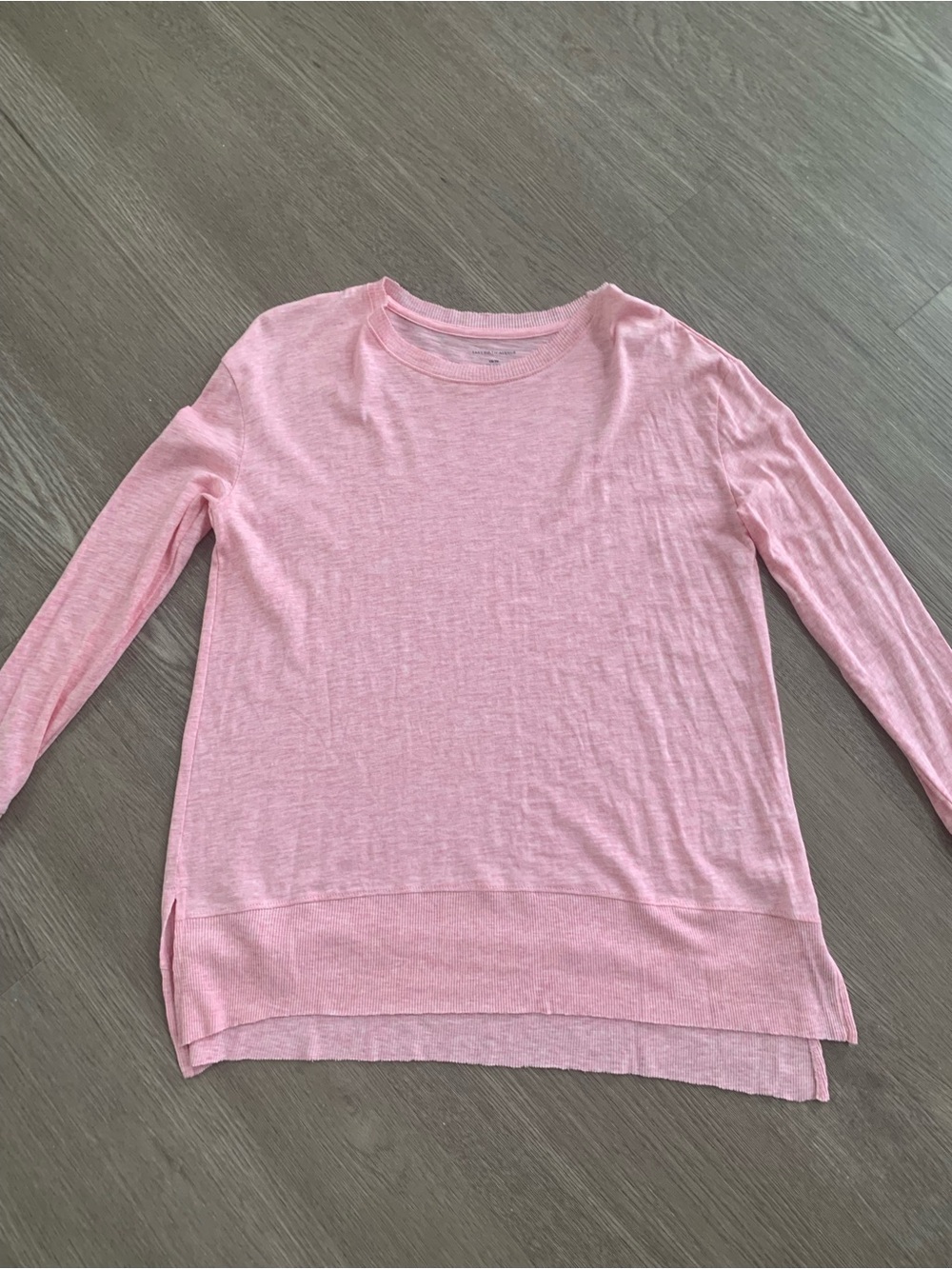 Saks Fifth Avenue Pastel Pink Crewneck Sweater